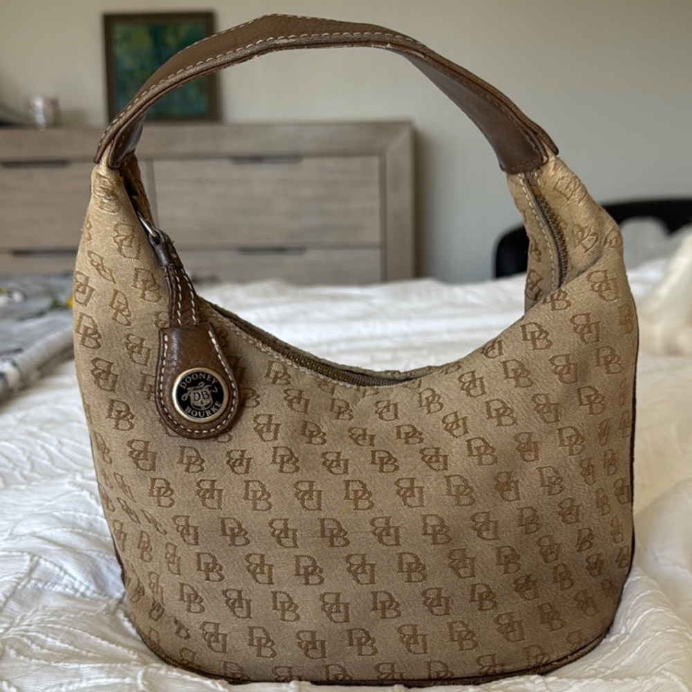 Dooney & Bourke Brown Hobo Bag